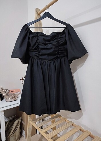 Nocturne balon kol mini abiye - Görsel 8