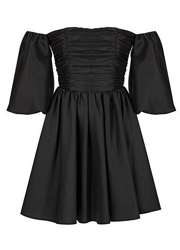 Nocturne balon kol mini abiye - Görsel 10