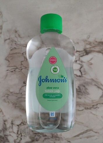 Beden Johnson's Baby Baby Aloe Vera Bebek Yağı