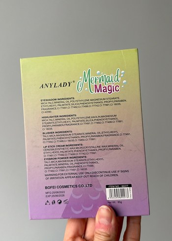 Mermaid Magic Makyaj Seti - Görsel 5