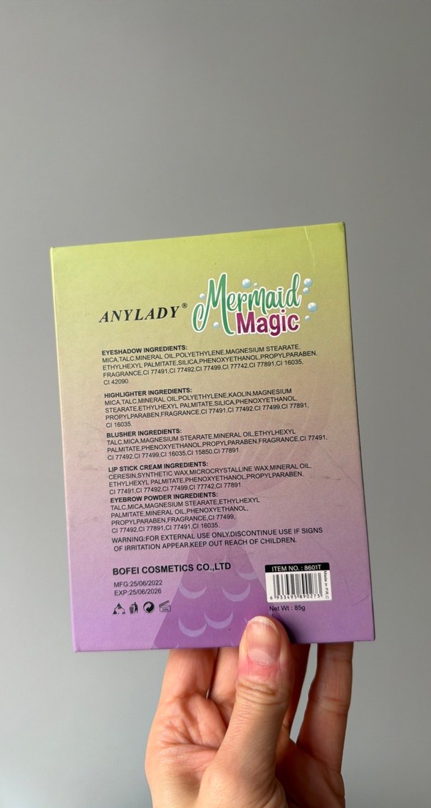 Mermaid Magic Makyaj Seti - Görsel 5