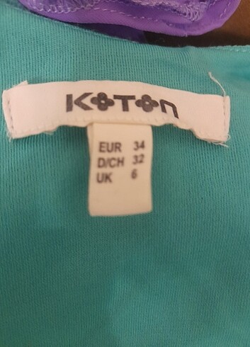 Koton Koton yeşil elbise 