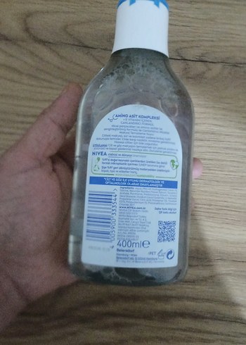 Nivea NIVEA Canlandırıcı Yüz Temizleme Suyu