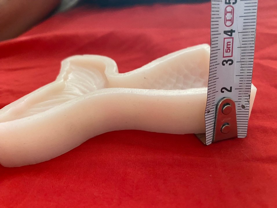 Deniz kızı kuyruğu silikon mum kalıbı - Görsel 3