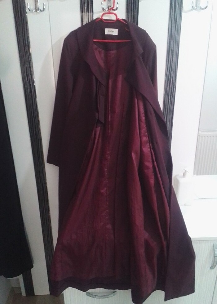 Bayan tesettür pardesü - Görsel 3