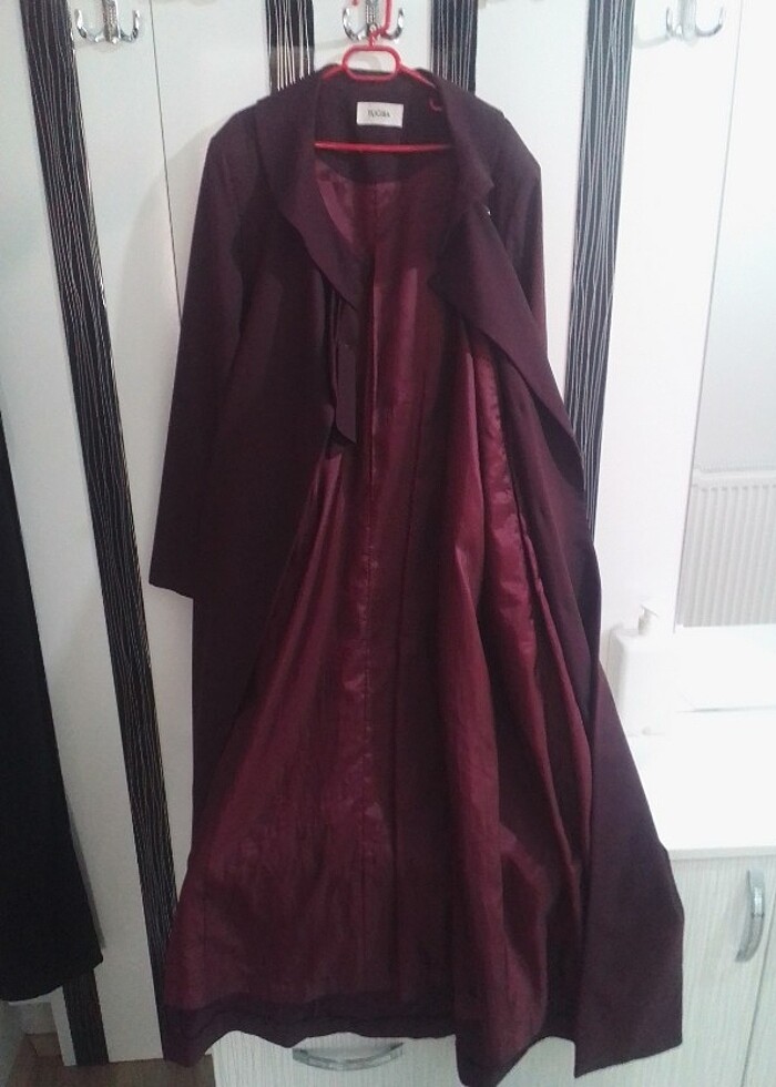 Bayan tesettür pardesü - Görsel 5