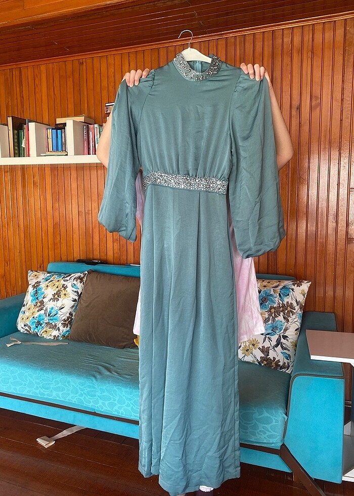 Melike Tatar abiye Tulum , ister kınada ister düğünde giy - Görsel 3