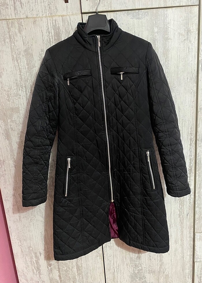 Nihan marka kapitone mont, kaban - Görsel 5