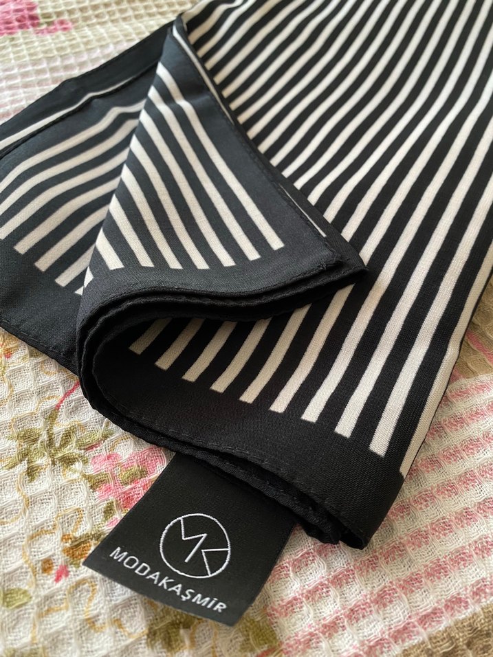 Medine ipeği şal - Görsel 4