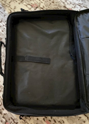 Fermuarlı Siyah Kadın Laptop Çantası - Görsel 12