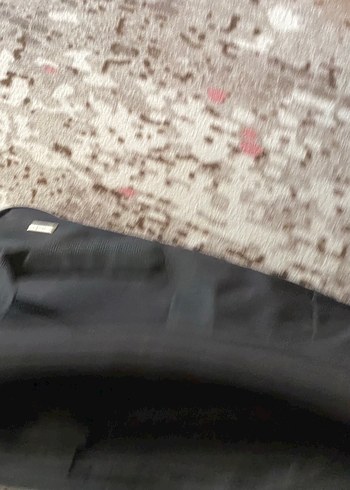 Fermuarlı Siyah Kadın Laptop Çantası - Görsel 3