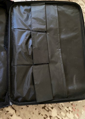 Fermuarlı Siyah Kadın Laptop Çantası - Görsel 15