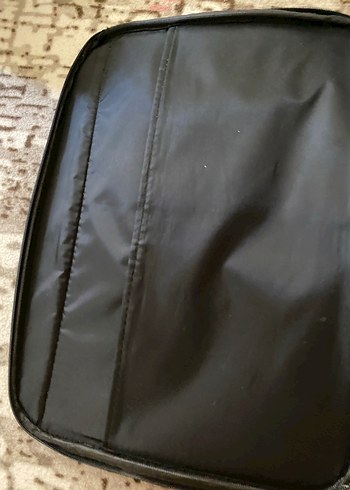 Fermuarlı Siyah Kadın Laptop Çantası - Görsel 11