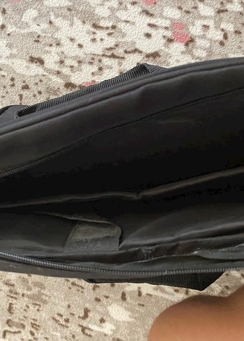 Fermuarlı Siyah Kadın Laptop Çantası - Görsel 4