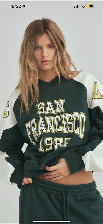Zara san francisco sweatshirt