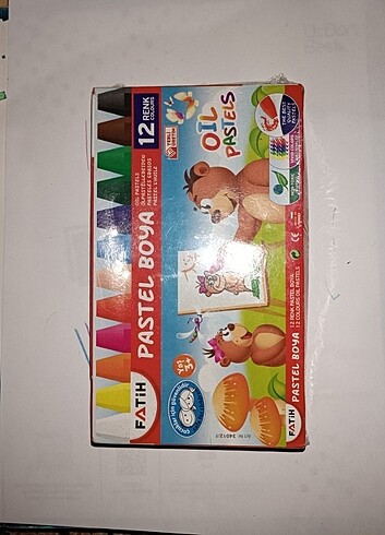 Fatih pastel boya 12 li