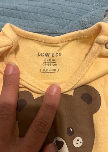 2li sevimli uzun kollu zıbın 3/6 ay - Görsel 2