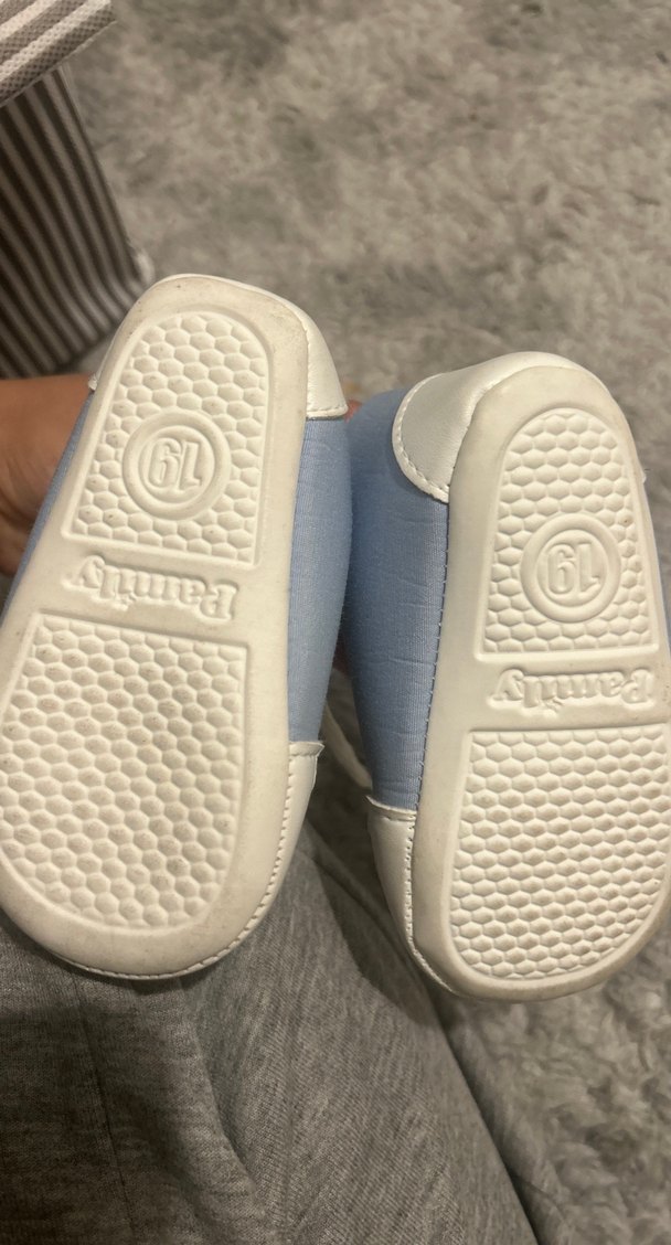 Mavi Erkek Bebek İlk Adım Ayakkabısı - Görsel 2