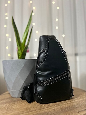 Zara Unisex deri çanta