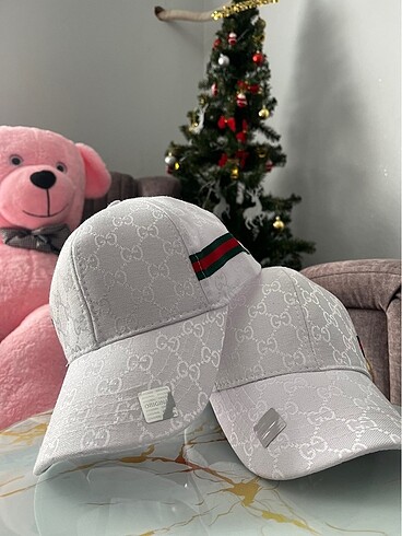 Beden Gucci beyaz unisex sıfır ambalajında şeffaf kargo