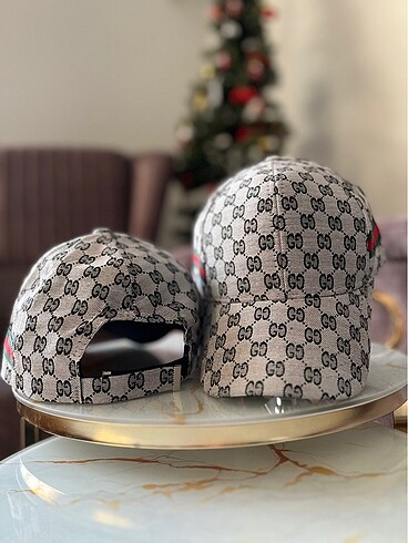 12+ Yaş, > 23 cm Beden Gucci Şapka A+kalite +etiketli şeffaf kargo
