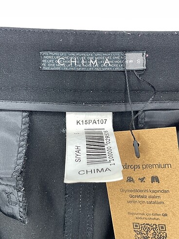 s Beden siyah Renk Chima Düz Kesim %70 İndirimli.
