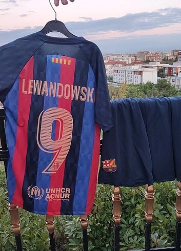 Barcelona Lewandowski Çocuk Forması 