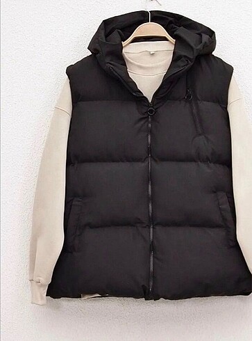 Oversize Kadın Şişme Yelek