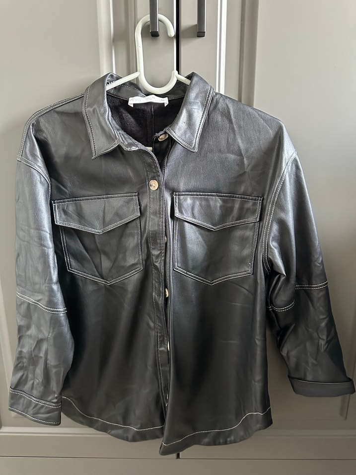 Düğmeli Beyaz kız çocuk Gömlek - Görsel 5