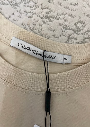 xl Beden Bej Kısa Kollu Kadın Tişört