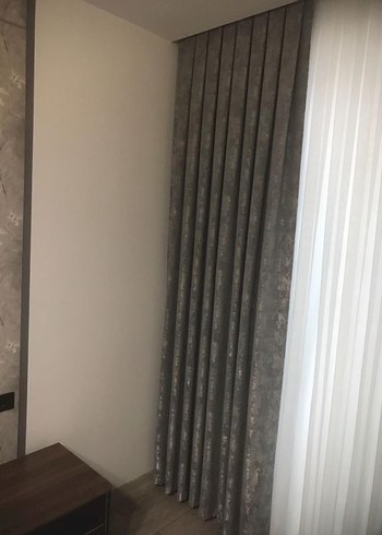 Modern Klasik gri fon perde - Görsel 2