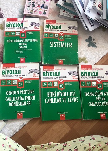 Çap Yayınları Biyoloji Soru Bankası Seti
