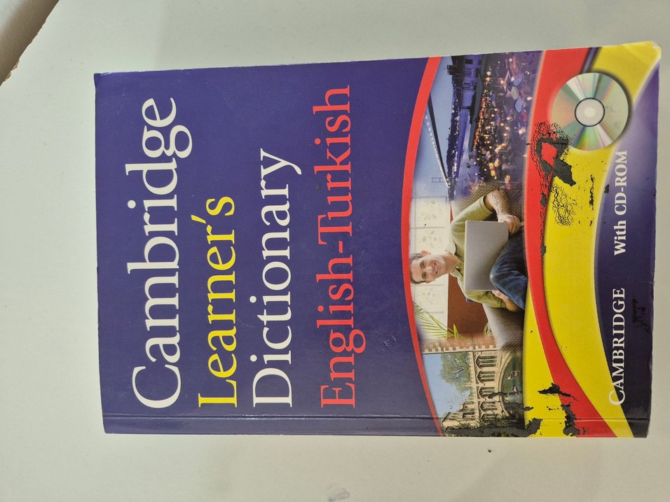 Cambridge İngilizce-Türkçe Sözlük ve Kullanıcı Kılavuzu - Görsel 3