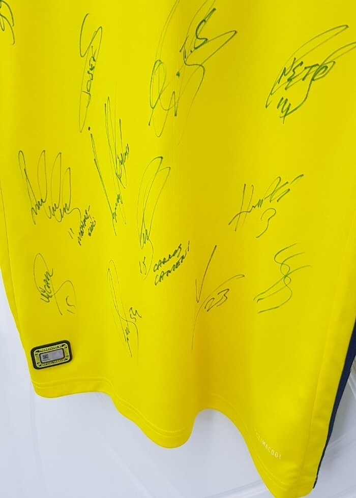 Ziraat türkiye fenerbahçe imzalı forması - Görsel 5