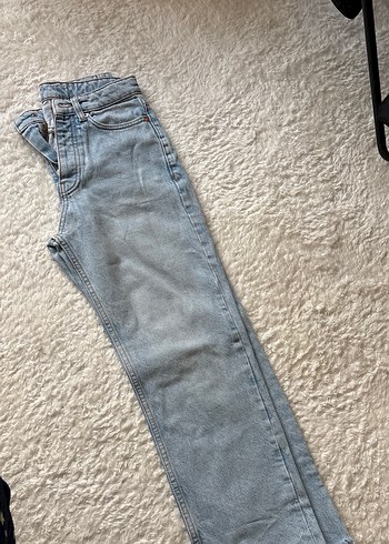 Mango Acik Mavi Slim Fit Denim Jean