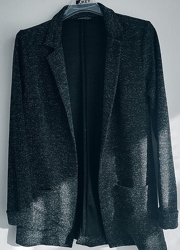 Siyah blazer ceket