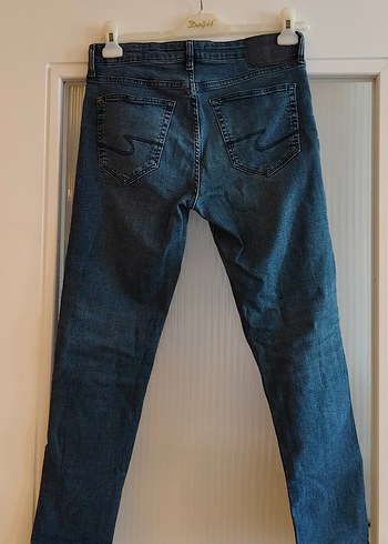 Mavi Gri Erkek Denim Jean - Görsel 2