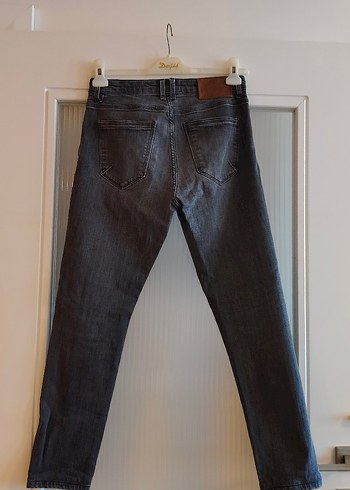 Gri Erkek Denim Jean Pantolon - Görsel 2