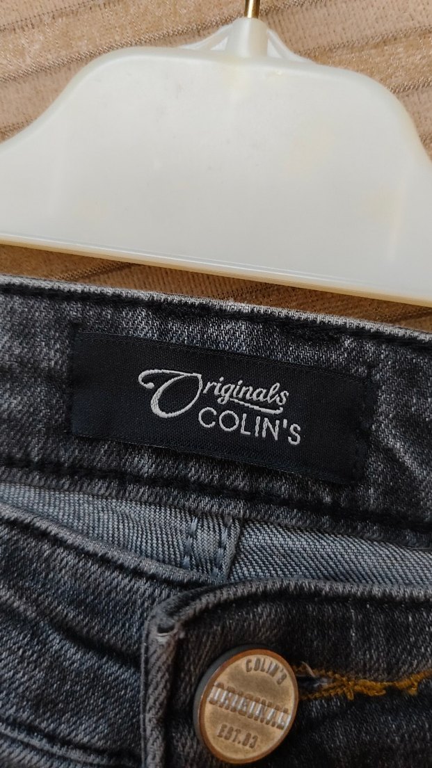 Gri Erkek Denim Jean Pantolon - Görsel 3