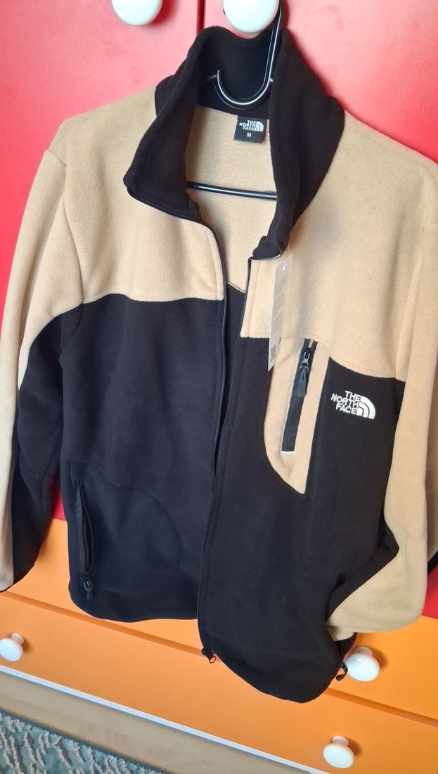 Erkek Kahverengi Siyah Fermuarlı Polar - Görsel 3