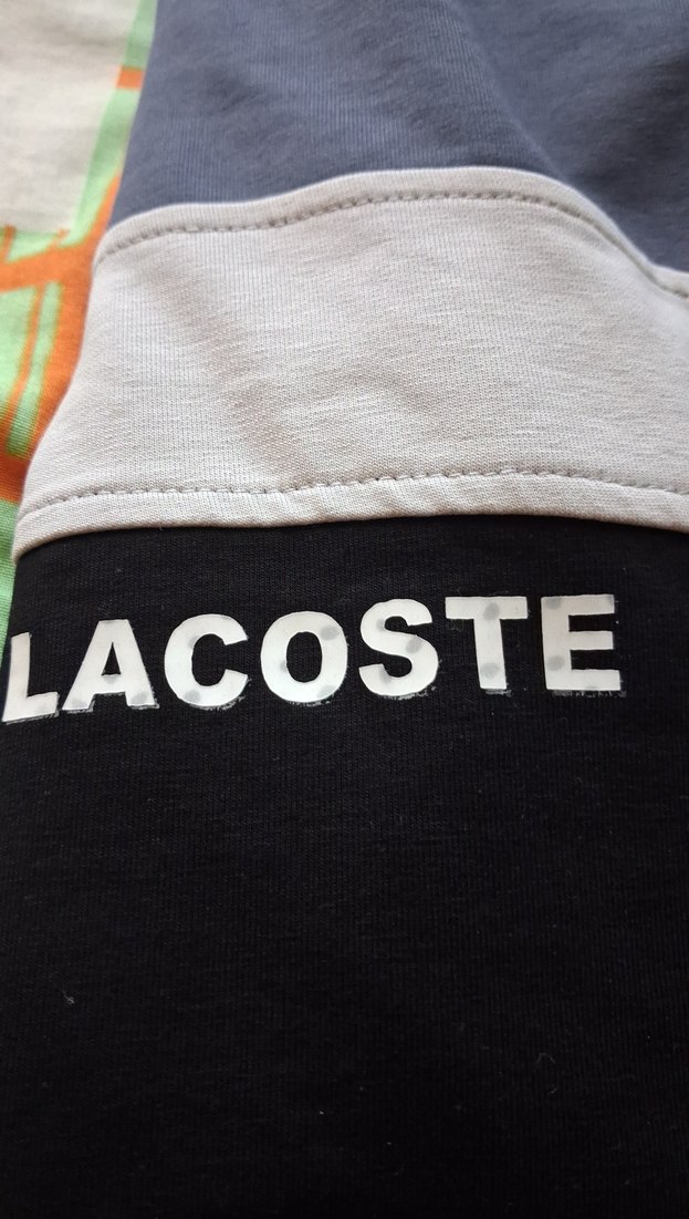 Lacoste Erkek Gri Siyah Sweatshirt - Görsel 4
