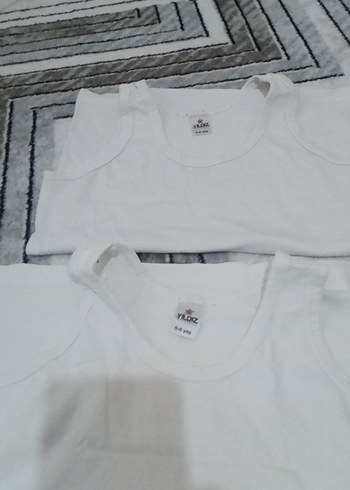 Beyaz Çocuk Atlet 3'lü Paket - Görsel 4