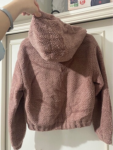 s Beden pembe Renk Bershka Tedy Mont