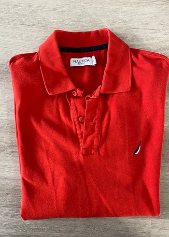 Kırmızı Siyah Erkek Polo Yaka Tişört - Görsel 3