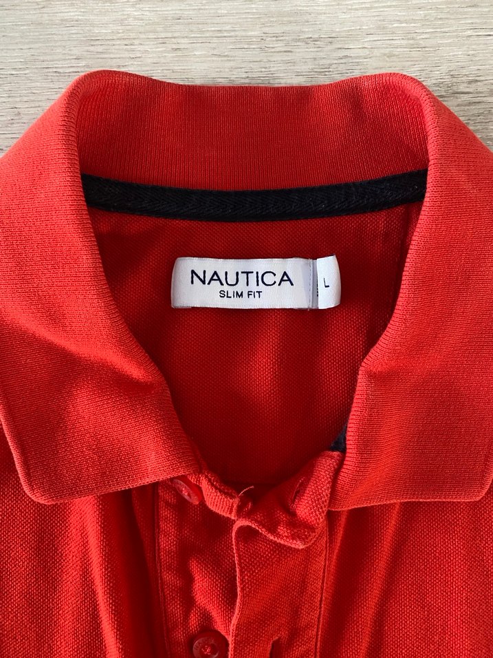 Kırmızı Siyah Erkek Polo Yaka Tişört - Görsel 2