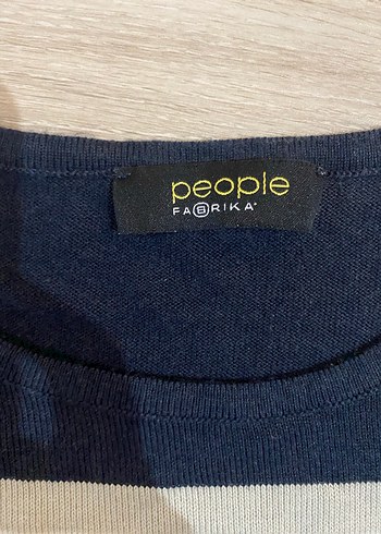 Kadın Lacivert Pamuklu Triko Kazak - Görsel 2