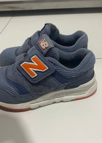 Mavi Gri Erkek Çocuk Spor Ayakkabı Velcro - Görsel 2