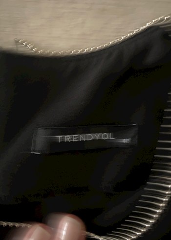 Siyah Kolsuz Midi Elbise - Görsel 3