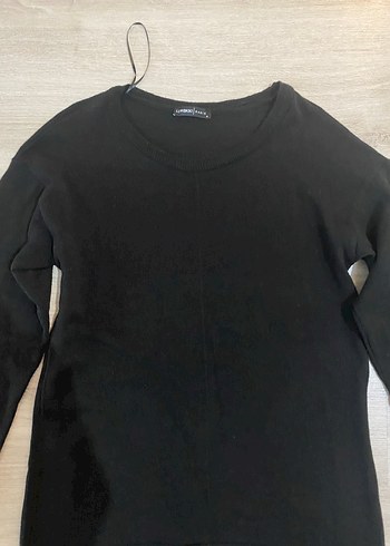 Siyah Kadın Triko Elbise Uzun Kollu - Görsel 3