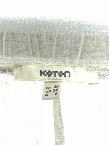 36 Beden çeşitli Renk Koton Uzun Etek %70 İndirimli.